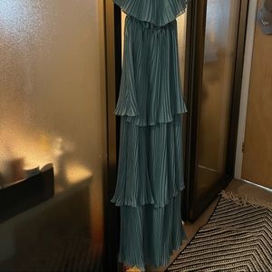 Off the shoulder maternity dress